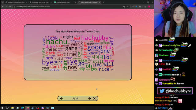 Hachubby tells her true feelings about Forsen