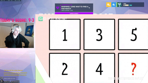 xQc solves a puzzle