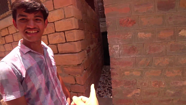 Jay finds extremely small doorway to a shop