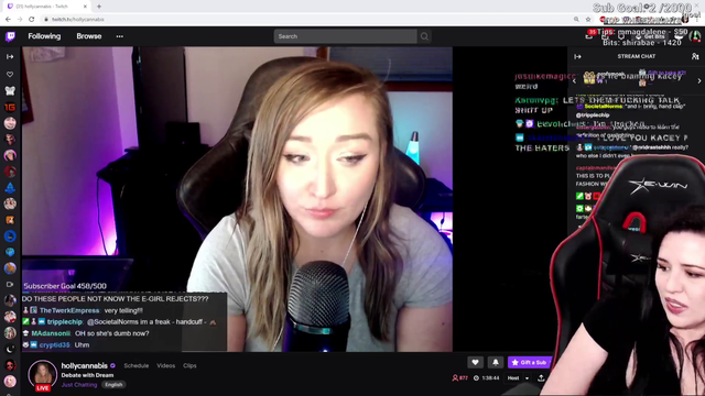 Dream is asked if he will denounce all of the harassment Kacey is getting