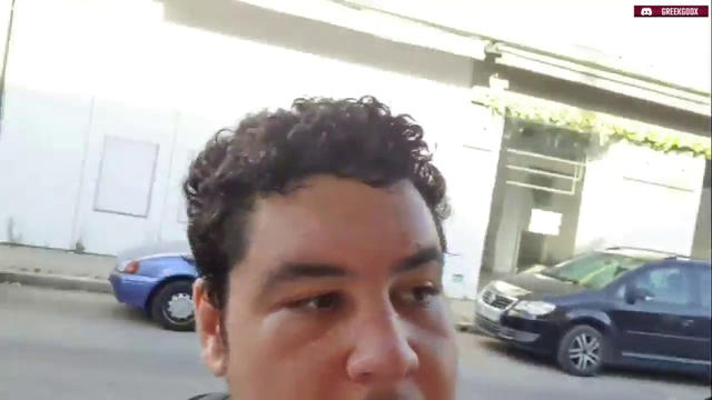 greek walks in the store in the perfect time as tts comes in LULW