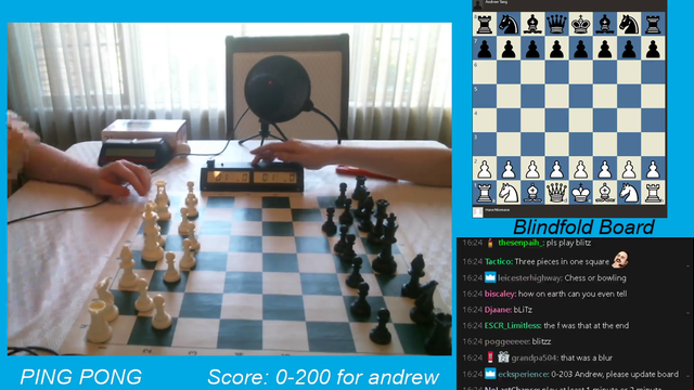 Hans Niemann playing real-life ultrabullet (15 second chess)