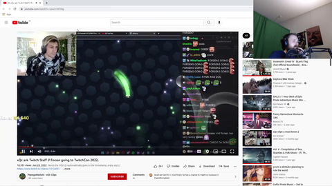 forsen's reasons for not wanting to hang out with xQc at Twitchcon :(