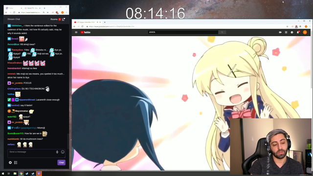 Waffle learns weeb through AYAYA