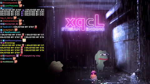 xQc ends his stream on a wholesome note