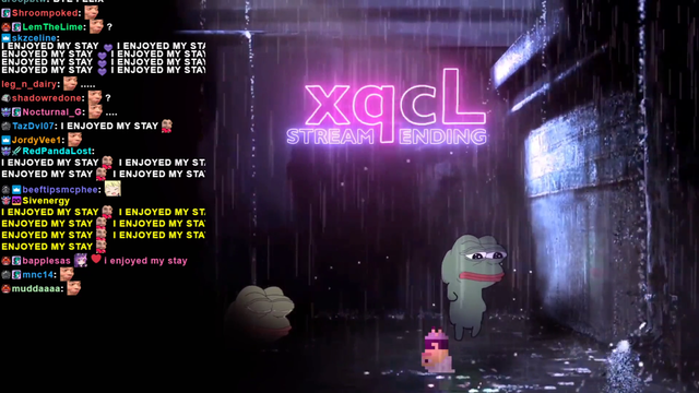 xQc ends his stream on a wholesome note