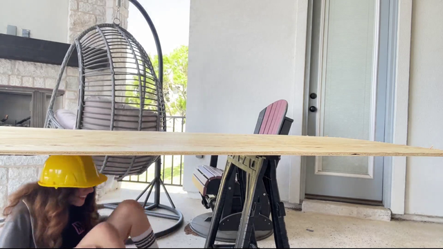 Streamer gets saved by hardhat