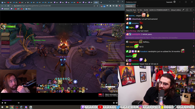 Hasan summarizes the Nadia-Asmongold drama