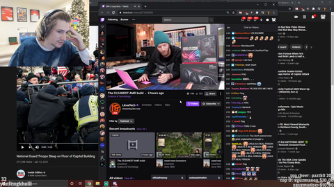 Linus about XQCs chat