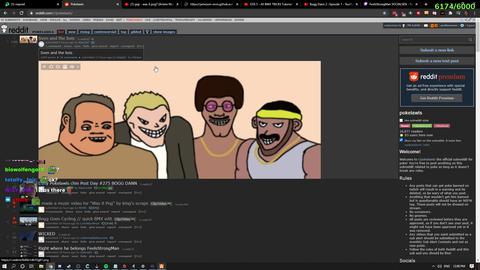 Poke on Forsen's chat