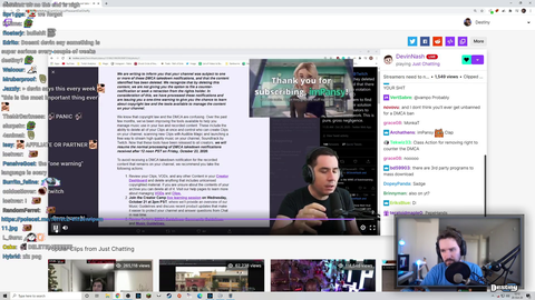 Destiny calls out DMCA misinformation and fearmongering