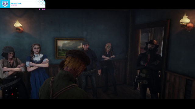 Disbearex delivers a telegram to her husband's character