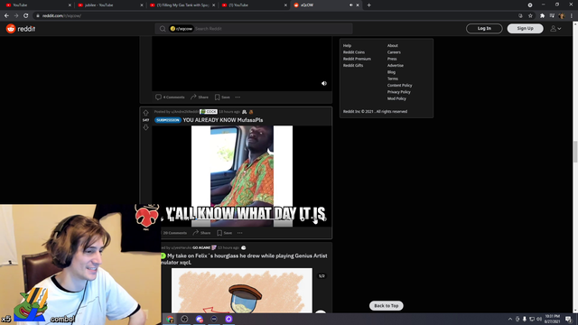 X gets jebaited