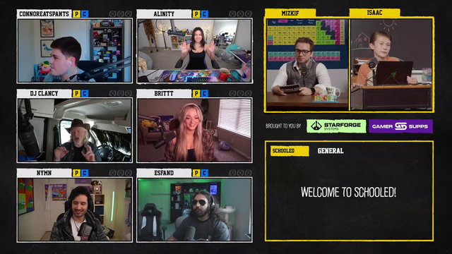 Miz & Alinity accidentally make a pogo joke around the new 12 y/o student LUL