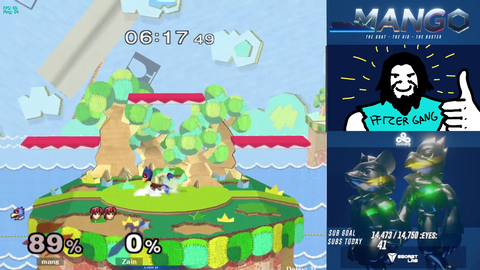 Mang0 has anime protagonist plot armor vs Zain