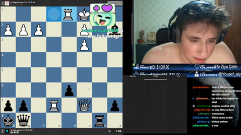 Streamer Witty_Alien beats Magnus Carlsen (HEADPHONE WARNING)