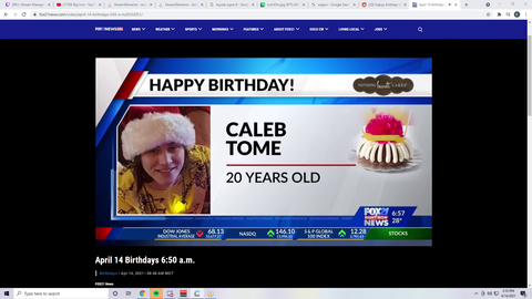 Happy birthday from the news to Erobb