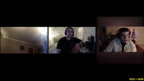Greek Flexing His Athletic Body