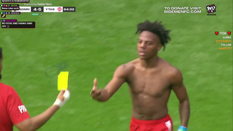 Ref is running from Speed