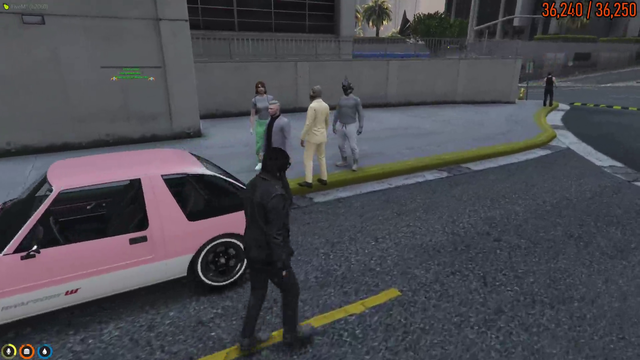 Don melts into the sidewalk from laughter