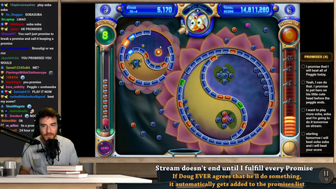 DougDoug must fufill every promise he makes on stream