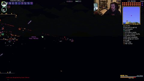 Soda is so happy when Rob joins the game