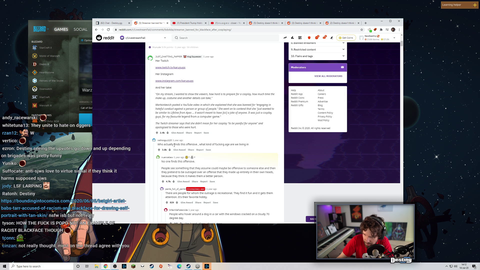 Destiny on LSF doing a 180 on the topic of Blackface
