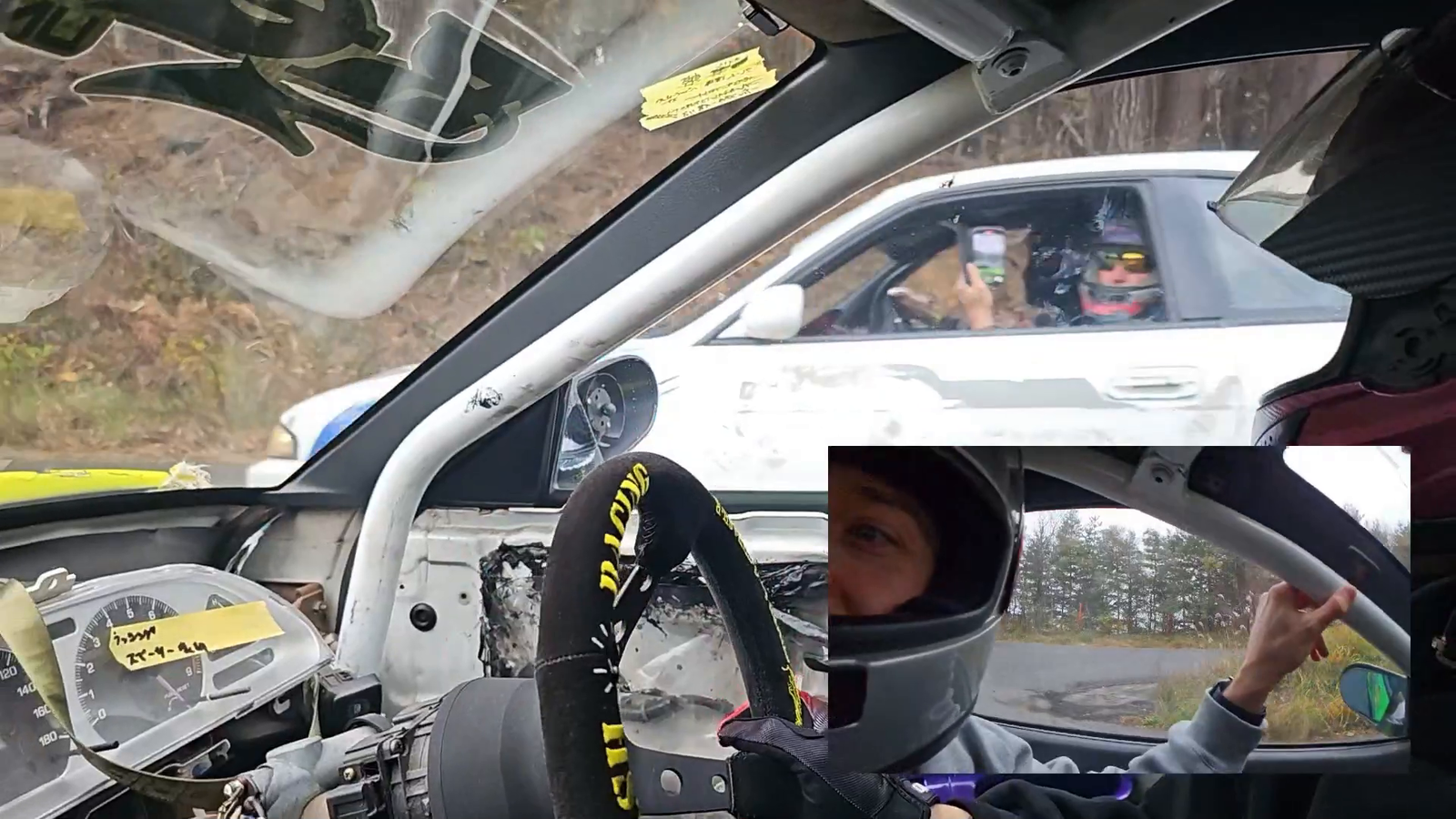First person view tandem drifting