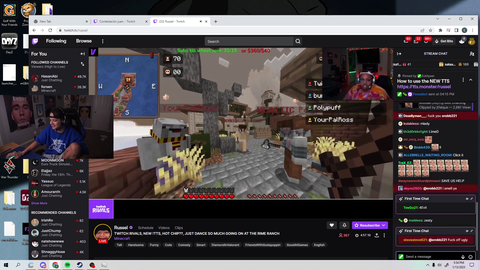 Erobb Shares a Clip with Russel
