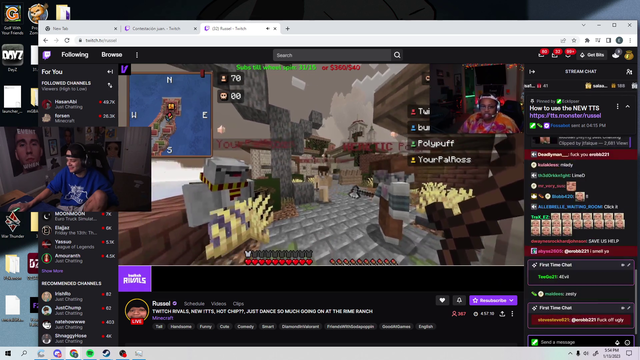 Erobb Shares a Clip with Russel