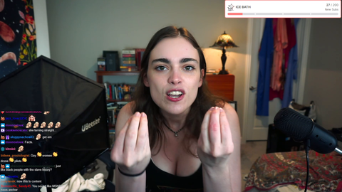 not having twitch chats trauma
