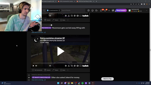 Xqc is fine with gamba being banned on Twitch