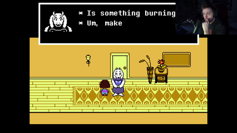 Soda is loving Undertale
