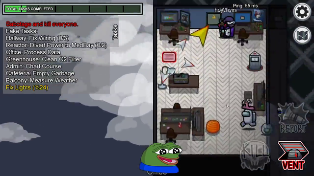 5up with a clean "Among Us" vent kill