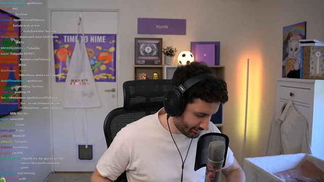 Nymn is an aspiring director
