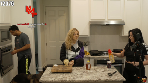 Kaceytron starts drama while Nick and Malena hide from the camera