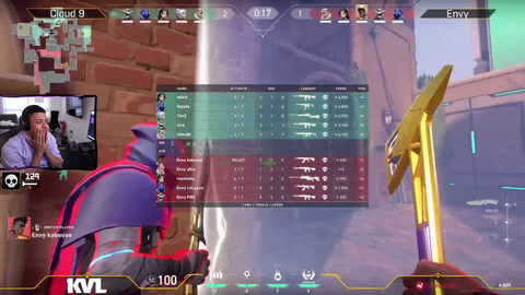 myth casts Valorant match as XQC