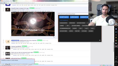 Nymn mixes gachi samples into a youtube video