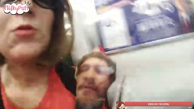 Accidentally squeezes a chicken on a train
