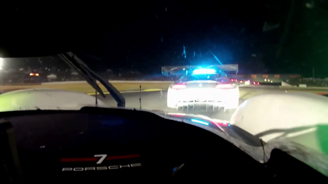 Porsche Hypercar crashes at Petit Le Mans