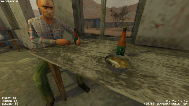 ... He Snorted soup