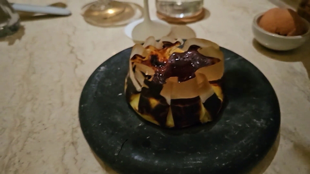 Cinna at a Michelin star restaurant
