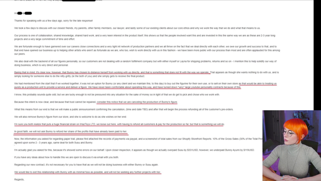 Twitch streamer bunny_gif left another content creator (recently in remission from cancer) with a $20k bill after a handshake deal between friends. [Receipts in VOD]