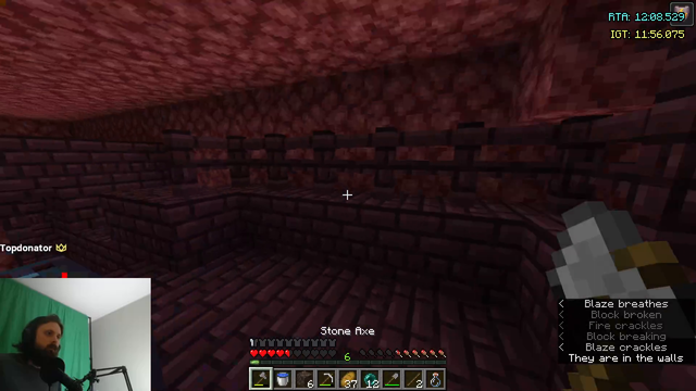 Forsen expressing his Love for Minecraft Speedruns