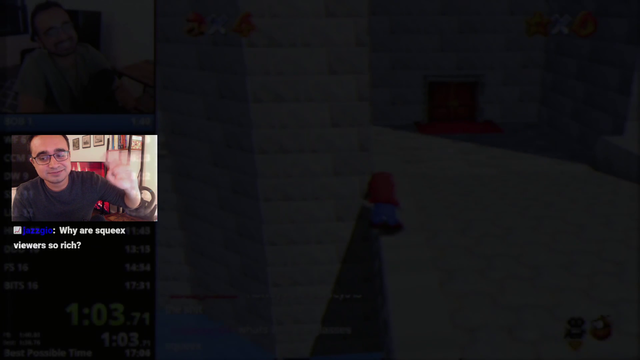 Squeex ends stream with an anime-style outro