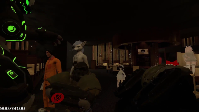 Crumpet finds a nice guy in VR Chat