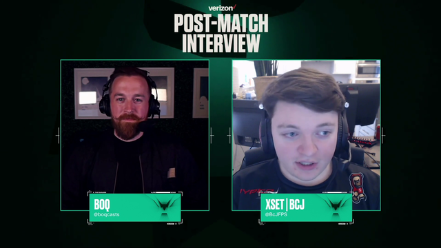 XSET BcJ post match interview