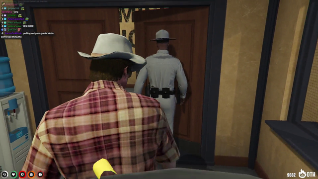 Sheriff tries to bait citizen into self-incrimination