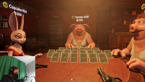 Forsen joins an Indian accent only Liar's Bar lobby