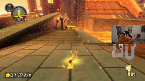 50 year old man, start losing his mind in a children's video game 